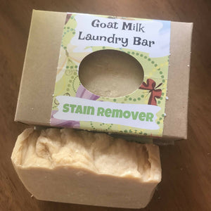 Goat Milk Laundry Stain Remover Bar
