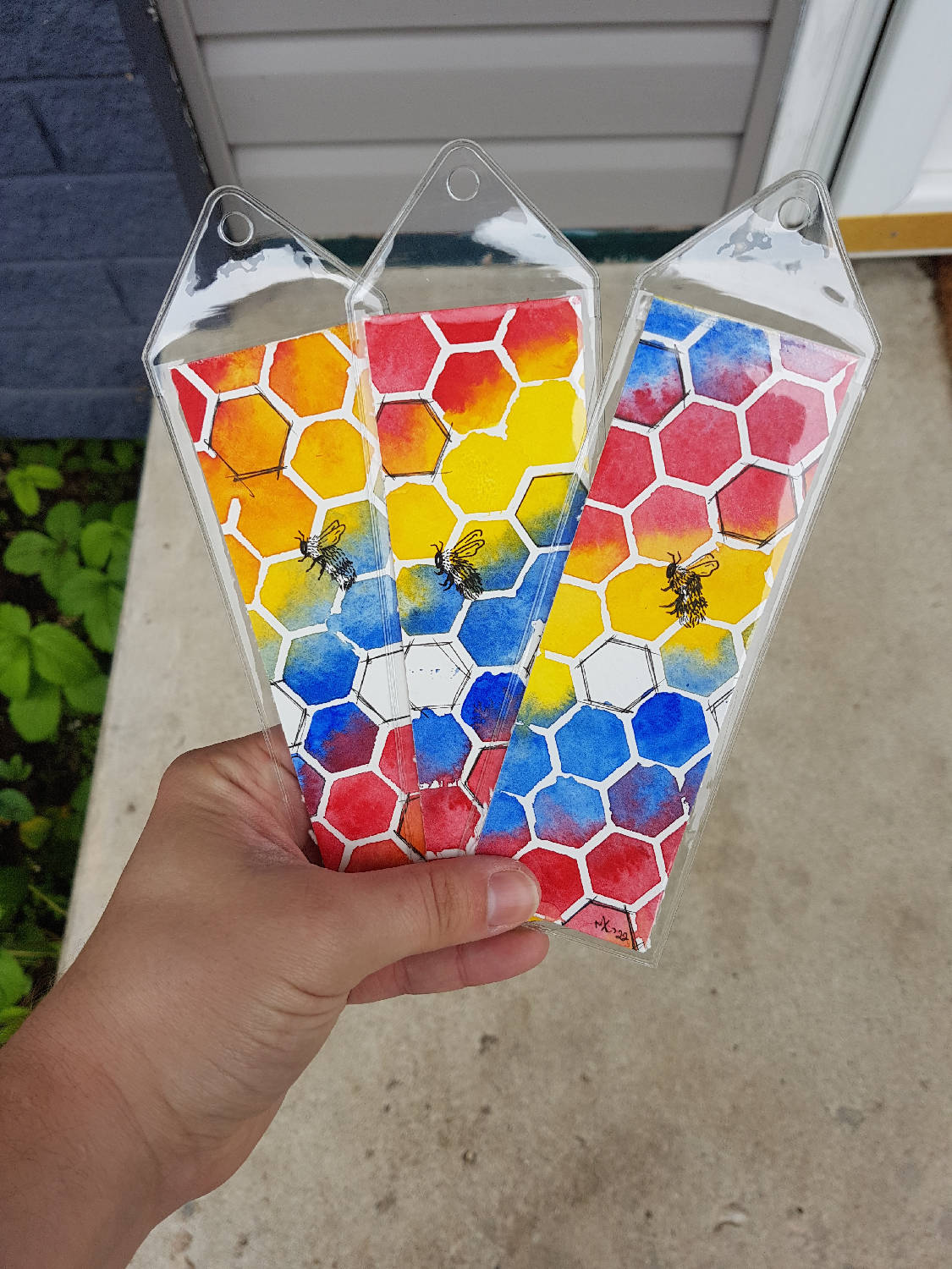 Hand-Painted Bookmarks