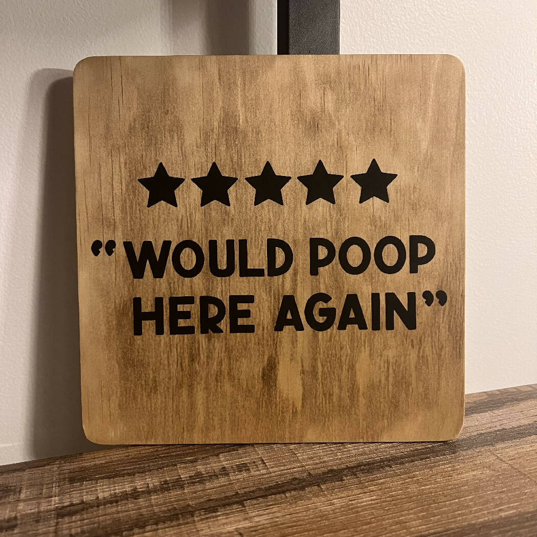 Stain Sign Mini Stained Sign – HandmadeSask