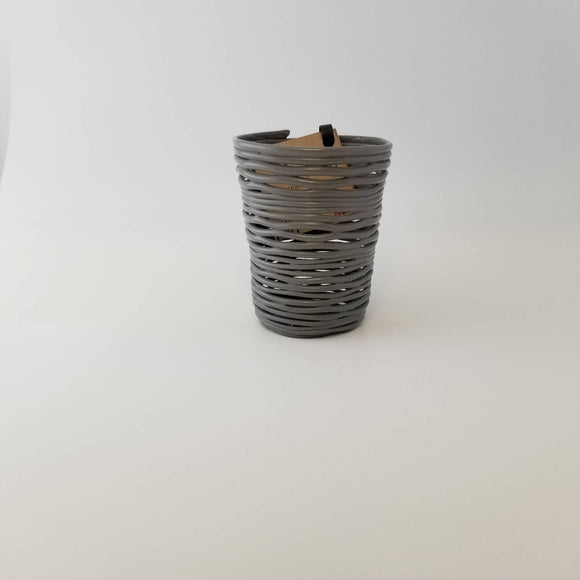 Recycled Plastic Cup Shaped Basket (39 - 44g) - HandmadeSask