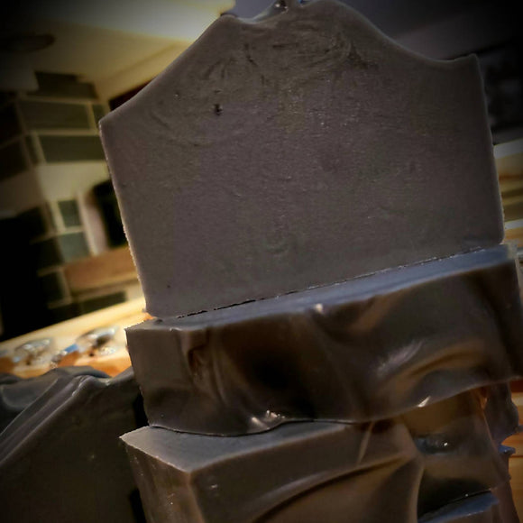 Charcoal & Tea Tree Essential Oil: Goat Milk Soap - HandmadeSask