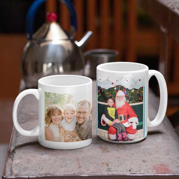Custom Ceramic Mug - 11oz or 15oz