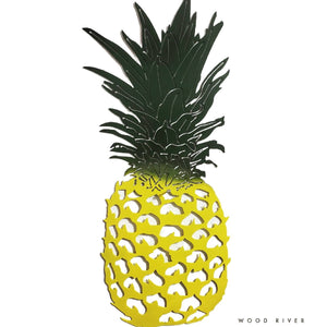 Metal Pineapple Sign - HandmadeSask