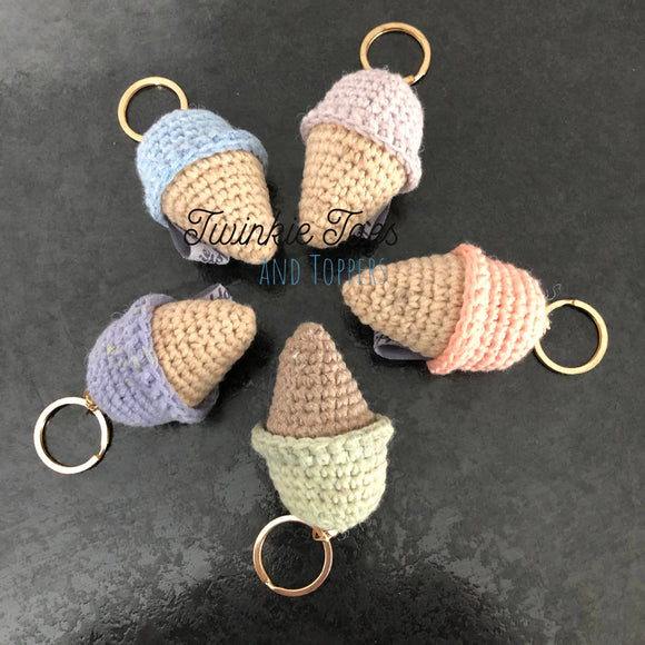Ice Cream Keychain - HandmadeSask