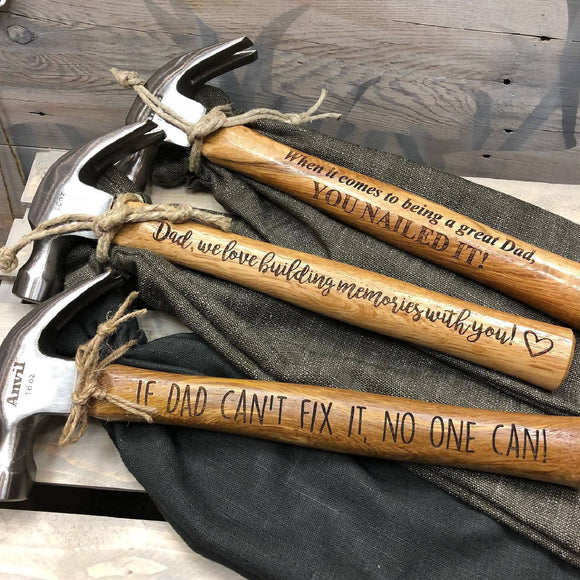 Father's Day Hammer - HandmadeSask