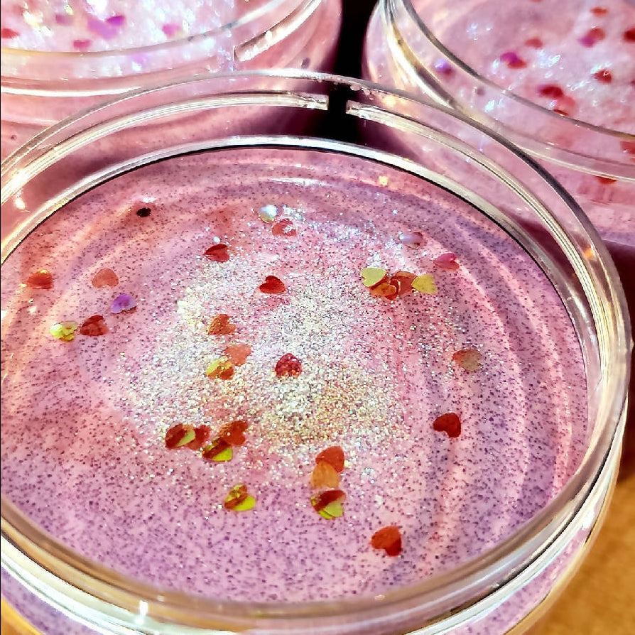 Love Spell Foaming Sugar Scrub - HandmadeSask