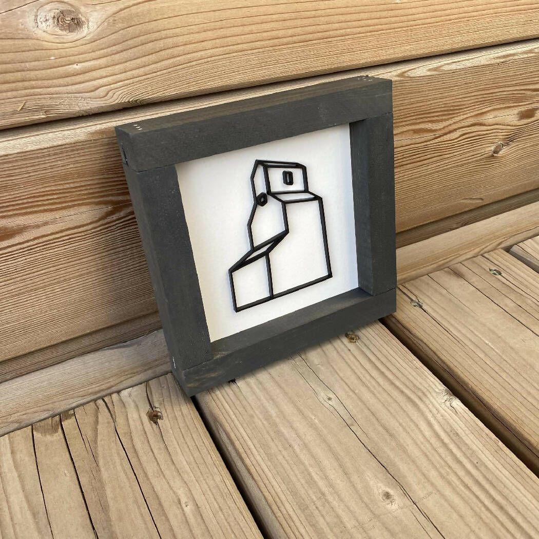 Grain Elevator Mini Sign