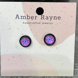 Cabochon earrings