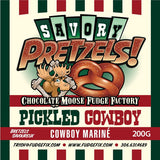 Pickled Cowboy Pretzels