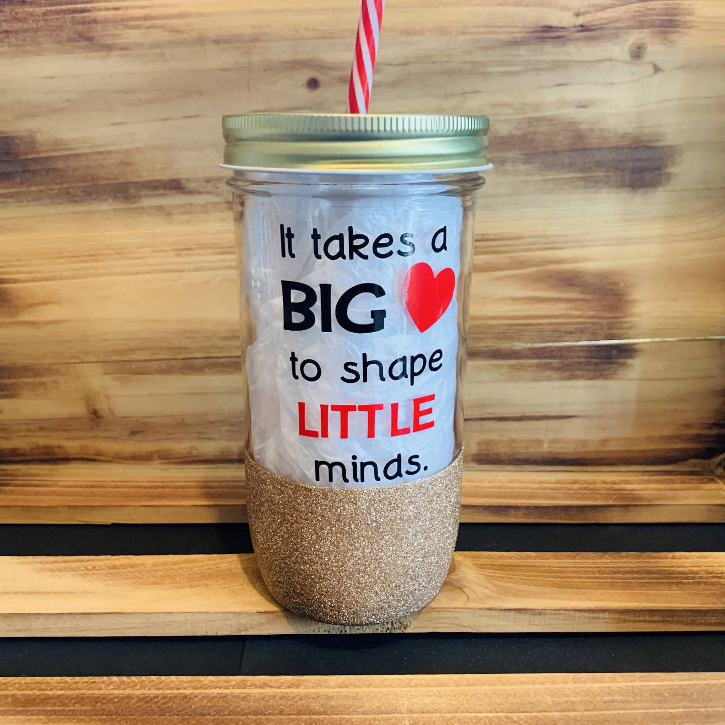 Little Minds Glitter Jar - HandmadeSask