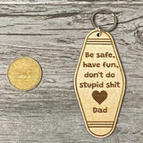 Retro Wooden KeyChains - 5