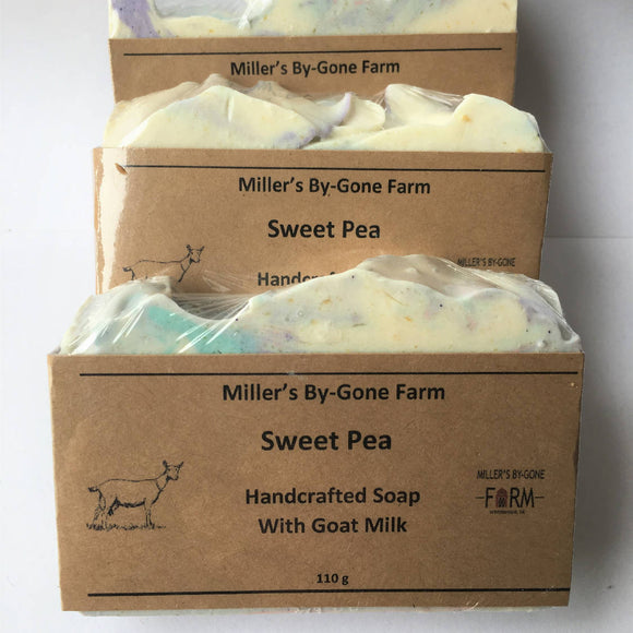 Goat Milk Soap - Sweet Pea - HandmadeSask