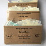 Goat Milk Soap - Sweet Pea - HandmadeSask