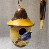 CW - Birdhouse window or desk ornament