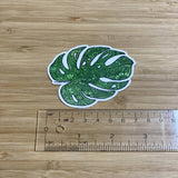 Monstera Leaf Waterproof Sticker - HandmadeSask