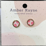 Cabochon earrings