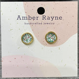 Cabochon earrings