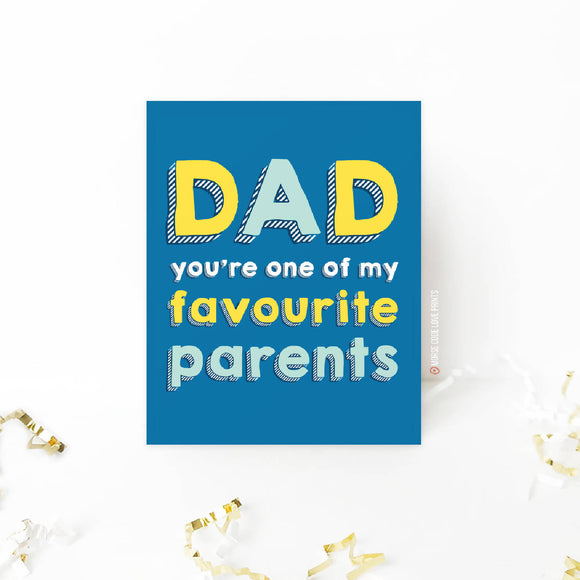 Favourite| Father's Day | Greeting Card