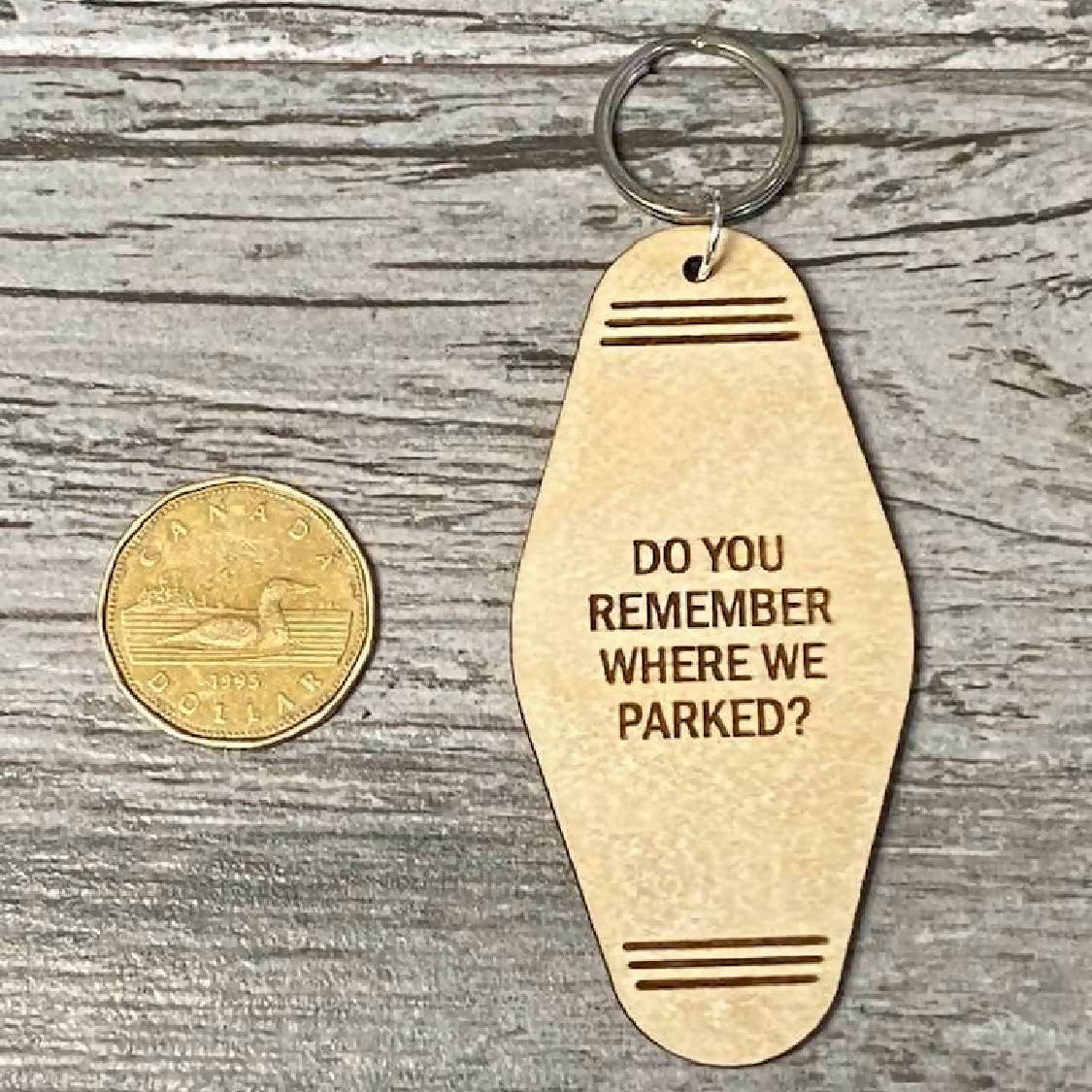 Retro Wooden KeyChains - 8