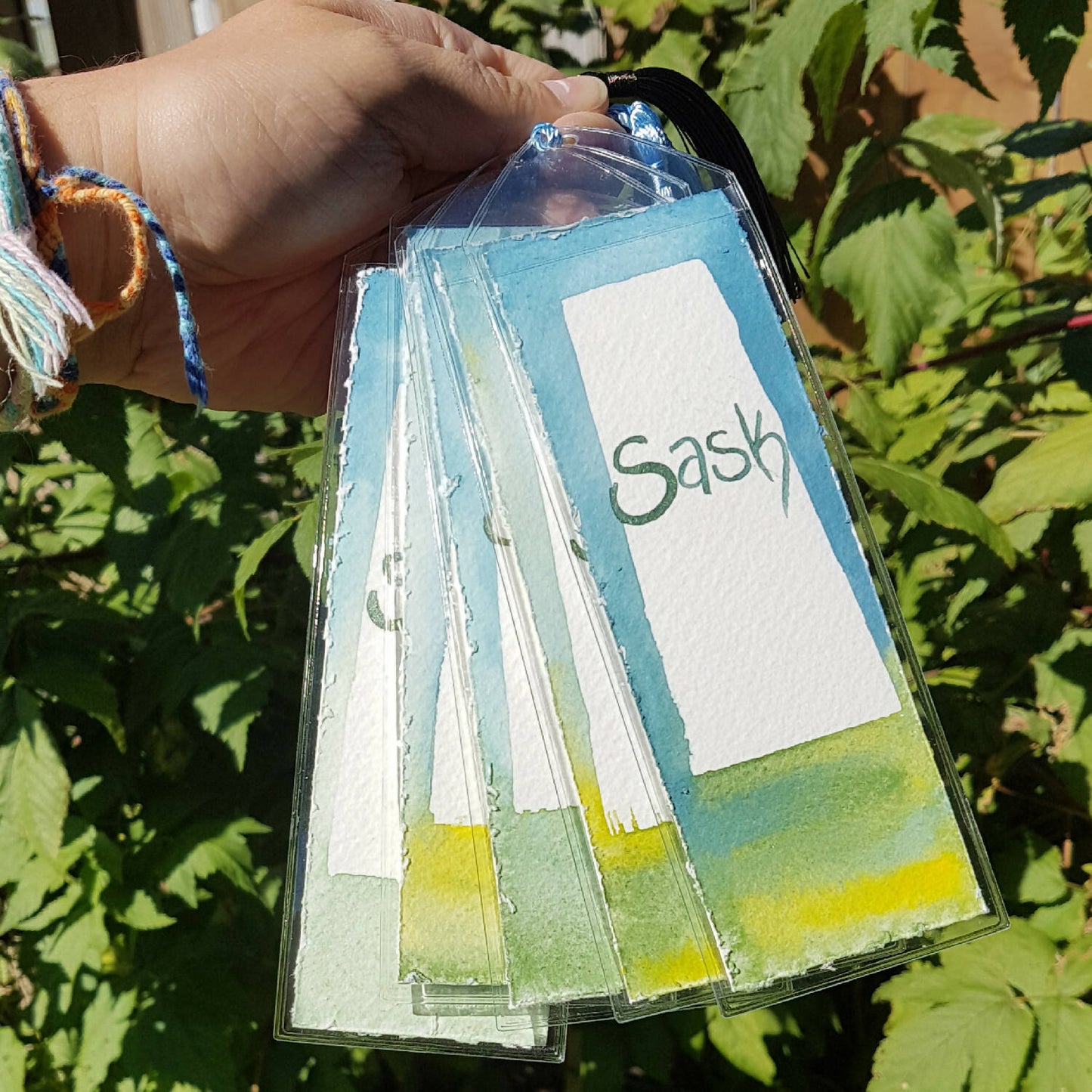 Hand-Painted Bookmarks