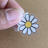 Mini Daisies Waterproof Stickers - HandmadeSask