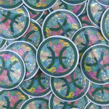 Zodiac: Pisces Weatherproof Sticker