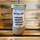 Supercali Glitter Jar