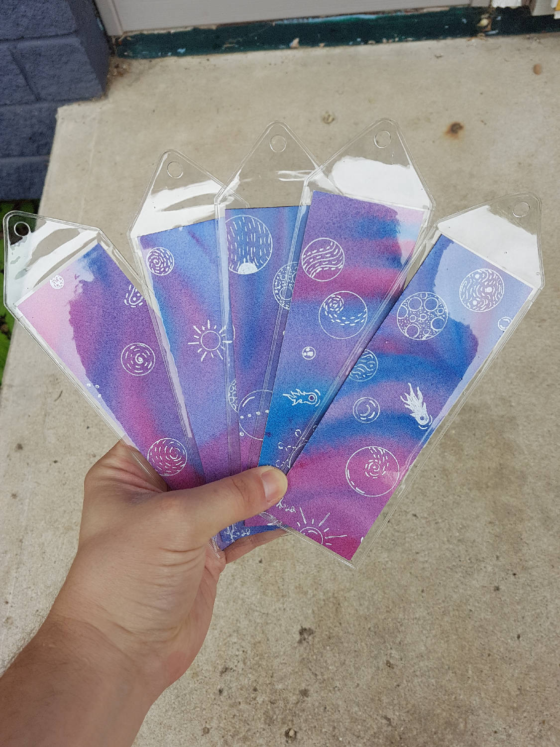 Hand-Painted Bookmarks