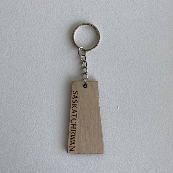 Sask Province Keychain