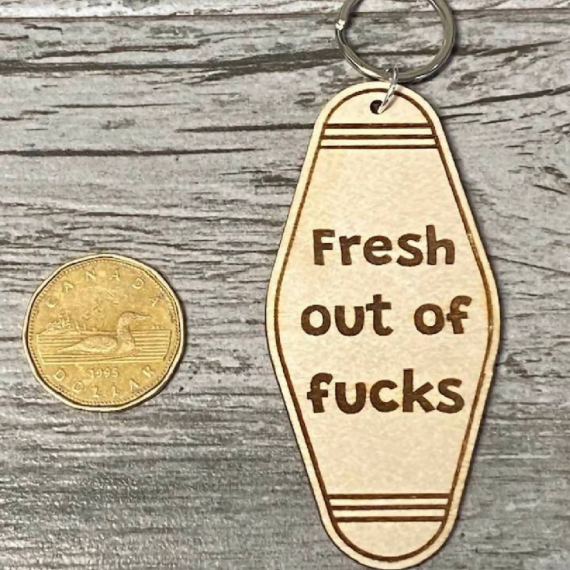 Retro Wooden KeyChains - 4